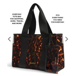 Flaunt Tortoiseshell Everyday Tote new nvr worn. Won’t leave up long! Offer!
